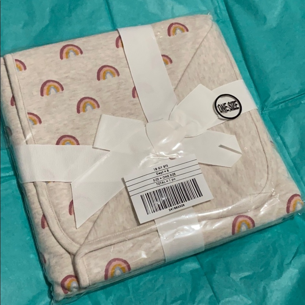 Gymboree Rainbow Blanket NWT